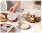 Preview: Großhandel B2B Vintage Holztablett Japanischer Nachmittags Snack Brot Serviertablett